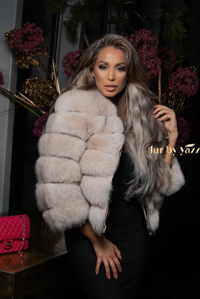 Fur Coat Soft Beige